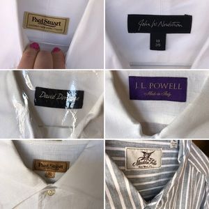 Lot of 10 (MENS XL) dress shirts.  TEN SHIRTS